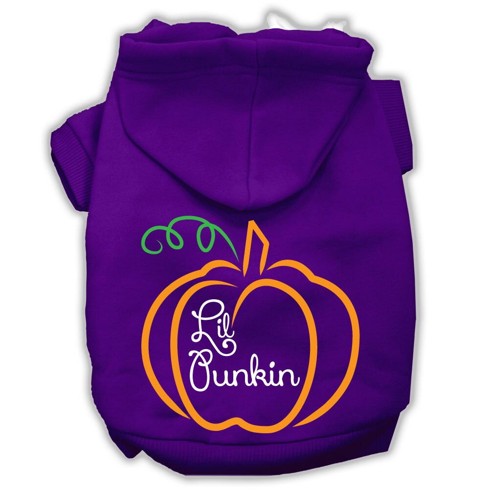 Halloween Pet Hoodie Screen Printed, "Lil Punkin"