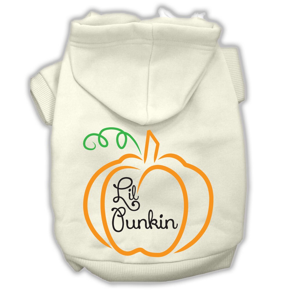 Halloween Pet Hoodie Screen Printed, "Lil Punkin"