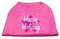 Load image into Gallery viewer, Christmas Pet Shirt, "Scribble Happy Holidays"

