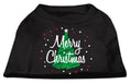Load image into Gallery viewer, Christmas Screenprinted Dog Shirt, "Scribble Merry Christmas"
