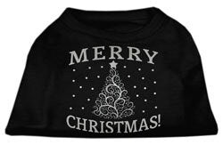 Christmas Pet Shirt, "Shimmer Christmas Tree"