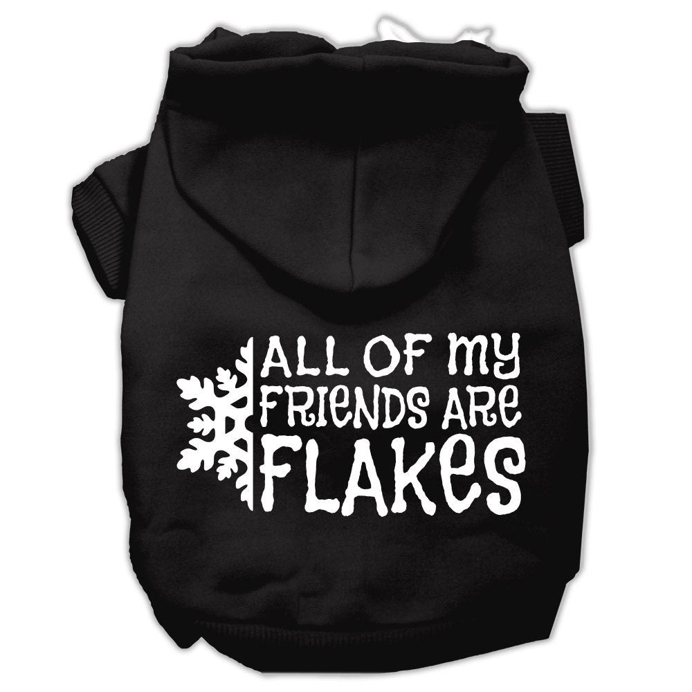 Christmas Pet Hoodie "All Of My Friends Are Flakes"