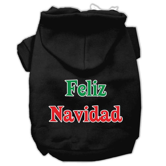 Christmas Pet Hoodie "Feliz Navidad"