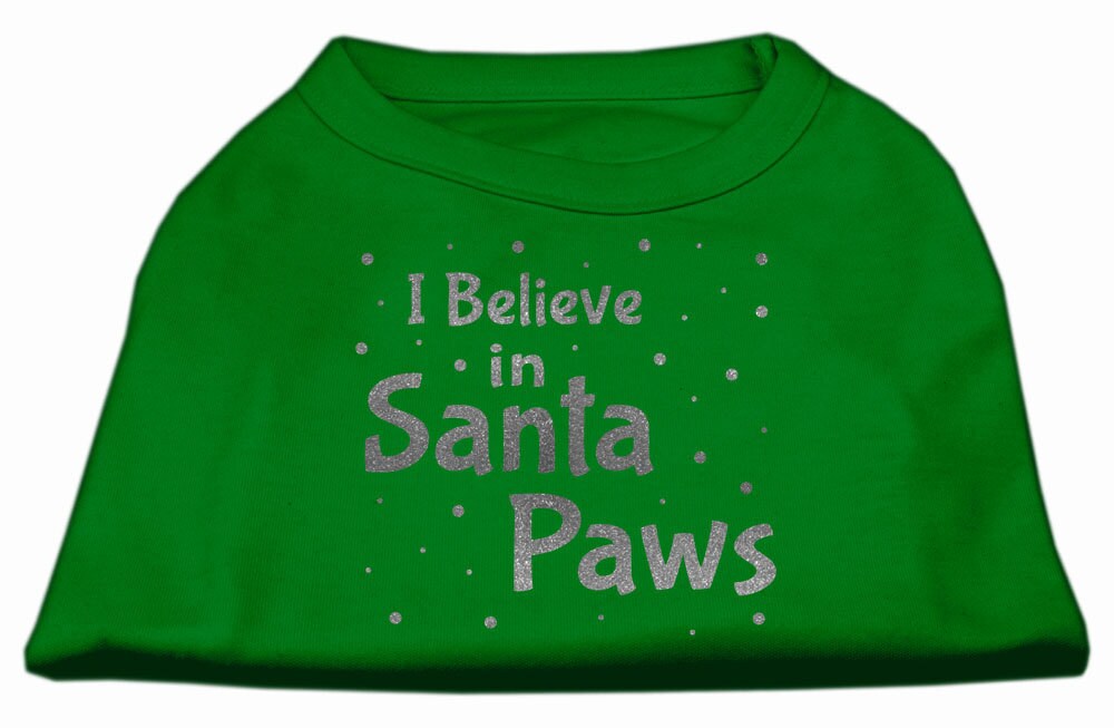 Christmas Pet Shirt, "I Believe In Santa Paws"
