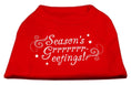 Load image into Gallery viewer, Christmas Pet Shirt, "Season's Greetings"
