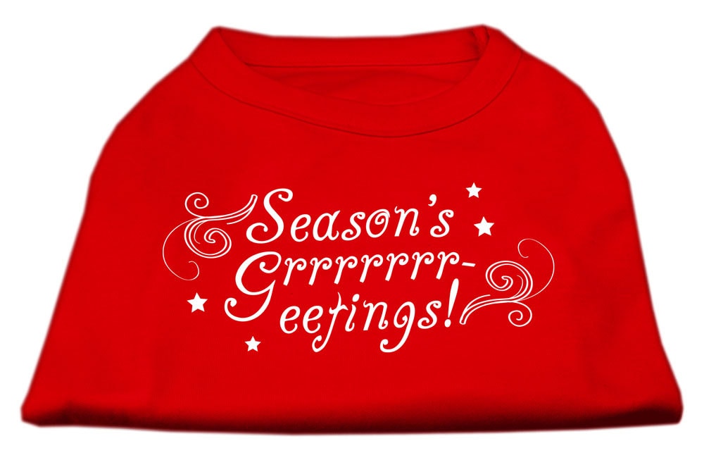 Christmas Pet Shirt, "Season's Greetings"