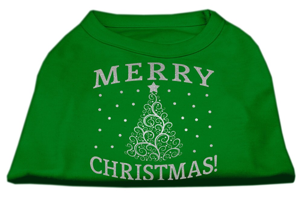 Christmas Pet Shirt, "Shimmer Christmas Tree"