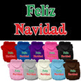 Load image into Gallery viewer, Christmas Pet Hoodie "Feliz Navidad"
