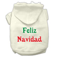 Load image into Gallery viewer, Christmas Pet Hoodie "Feliz Navidad"
