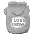 Load image into Gallery viewer, I Love Snow Christmas Pet Hoodie

