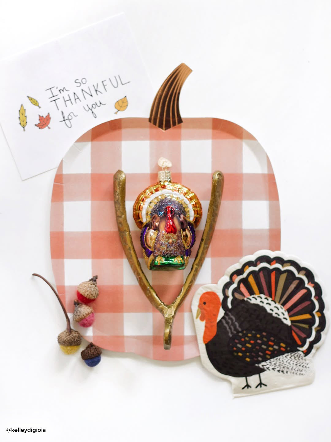 Tom Turkey Ornament - Southlake Paws