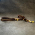 Load image into Gallery viewer, Maximus Gold Leash 1 inch wide

