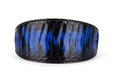 Load image into Gallery viewer, Black and Royal Blue Snake 3 Wide Style Collar
