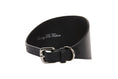 Load image into Gallery viewer, Black Vegan Leather 3” Wide Collar
