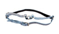 Load image into Gallery viewer, Light Blue Distressed Italian Leather Harness
