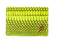 Load image into Gallery viewer, Neon Green Viper Snake Card Wallet
