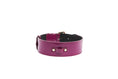 Load image into Gallery viewer, Purple Patent Italian Leather/Classic Hardware Collar
