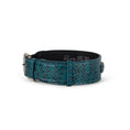 Load image into Gallery viewer, Teal and Black Snake Classic Collar
