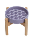 Load image into Gallery viewer, [Macaroni] Slow Feeder Dog Bowls - Yellow / Frozen Blue / Purple
