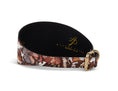 Load image into Gallery viewer, Butterfly Print Italian Leather 3” Wide Style Collar

