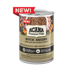 Acana Adult Grain Free Pate Duck Wet Dog Food (12.8oz) 