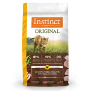 Instinct Original All Life Stages Chicken Dry Cat Food (5lb) 
