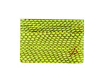 Neon Green Viper Snake Card Wallet