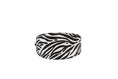 Load image into Gallery viewer, Zebra Print Hair On Hide Italian Leather Collar

