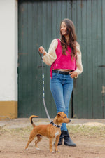 Product image of White and Blue Polo Dog Leashe