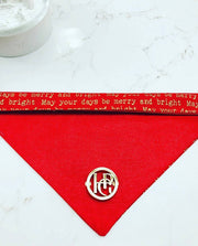 The Scarlet Shimmer Scarf