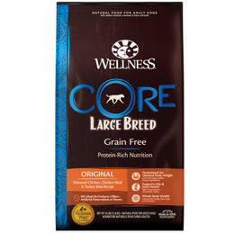 Wellness CORE Grain-Free High-Protein Large Breed Dry Dog Food (24lb) 