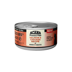 Acana Adult Grain Free Premium Pate Salmon and  Chicken Wet Cat Food (3oz) 