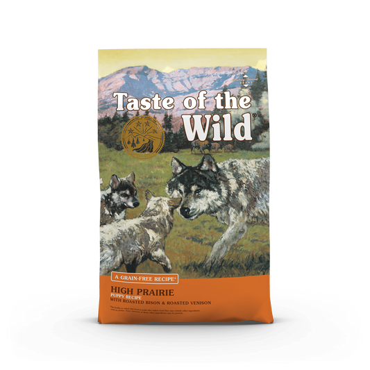 Taste of the Wild Puppy High Prairie Bison and Venison Canine Food 