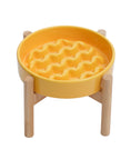 Load image into Gallery viewer, [Macaroni] Slow Feeder Dog Bowls - Yellow / Frozen Blue / Purple
