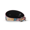 Load image into Gallery viewer, Floral Print Italian Leather 3” Wide Style Collar
