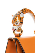 Load image into Gallery viewer, Tiger Bag With Orange Italian Leather

