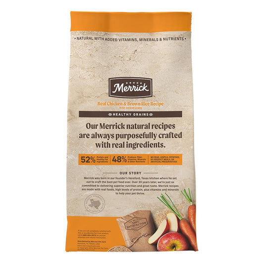 Merrick Classic Healthy Grains Chicken and Brown Rice Dry Dog Food 