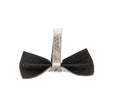 Load image into Gallery viewer, Silver Viper Snake Bow Tie
