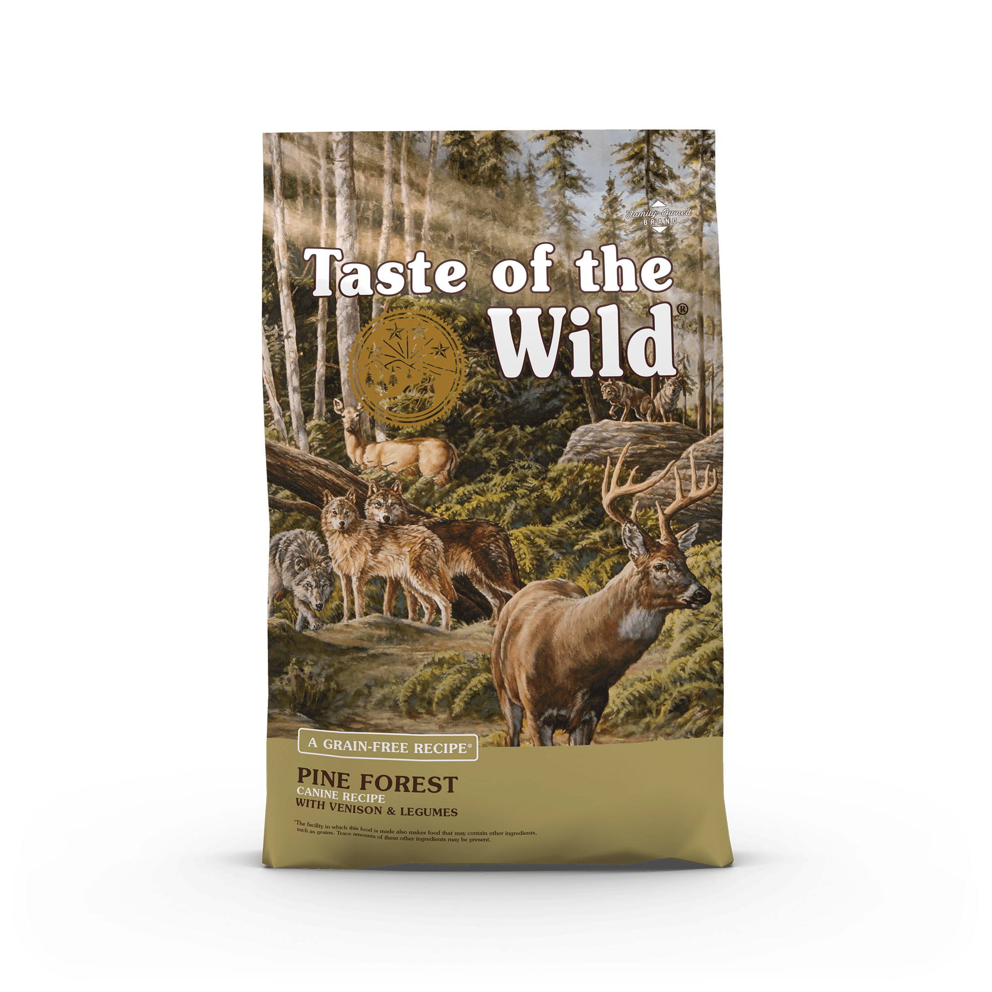 Taste of the Wild Adult Pine Forest Venison and Legumes Canine Food 