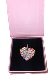 Flat Swarovski Crystal Charm