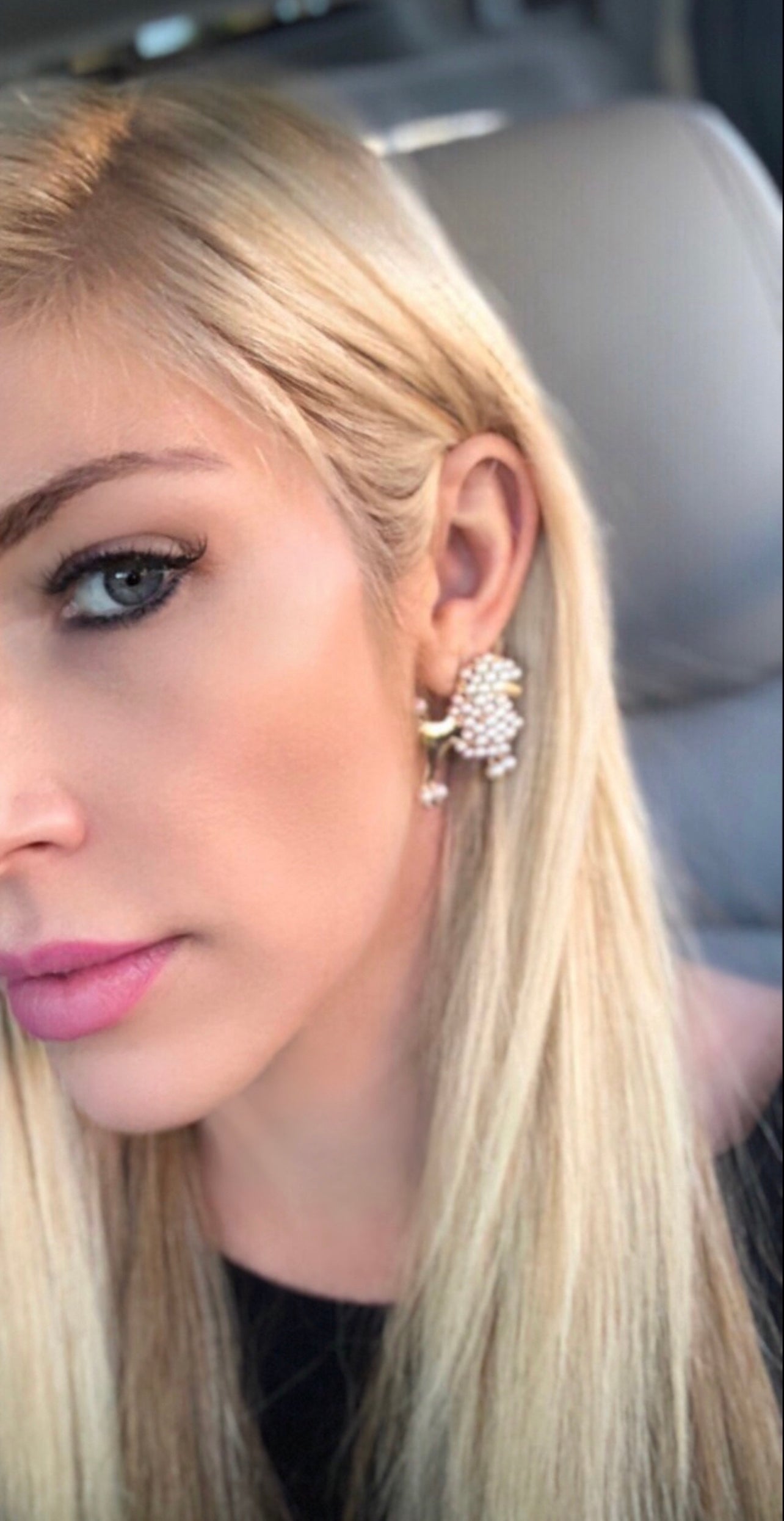 Pearl Poodle Earrings - Southlake Paws