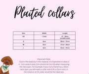 Dog Collar Lilac Plaited