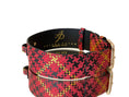 Load image into Gallery viewer, Luxury Pet Fashion Plaid Italian Leather Collar
