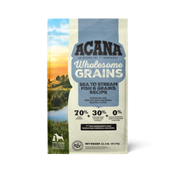 Acana Adult Wholesome Grains Sea To Stream Dog Food (4lb) 