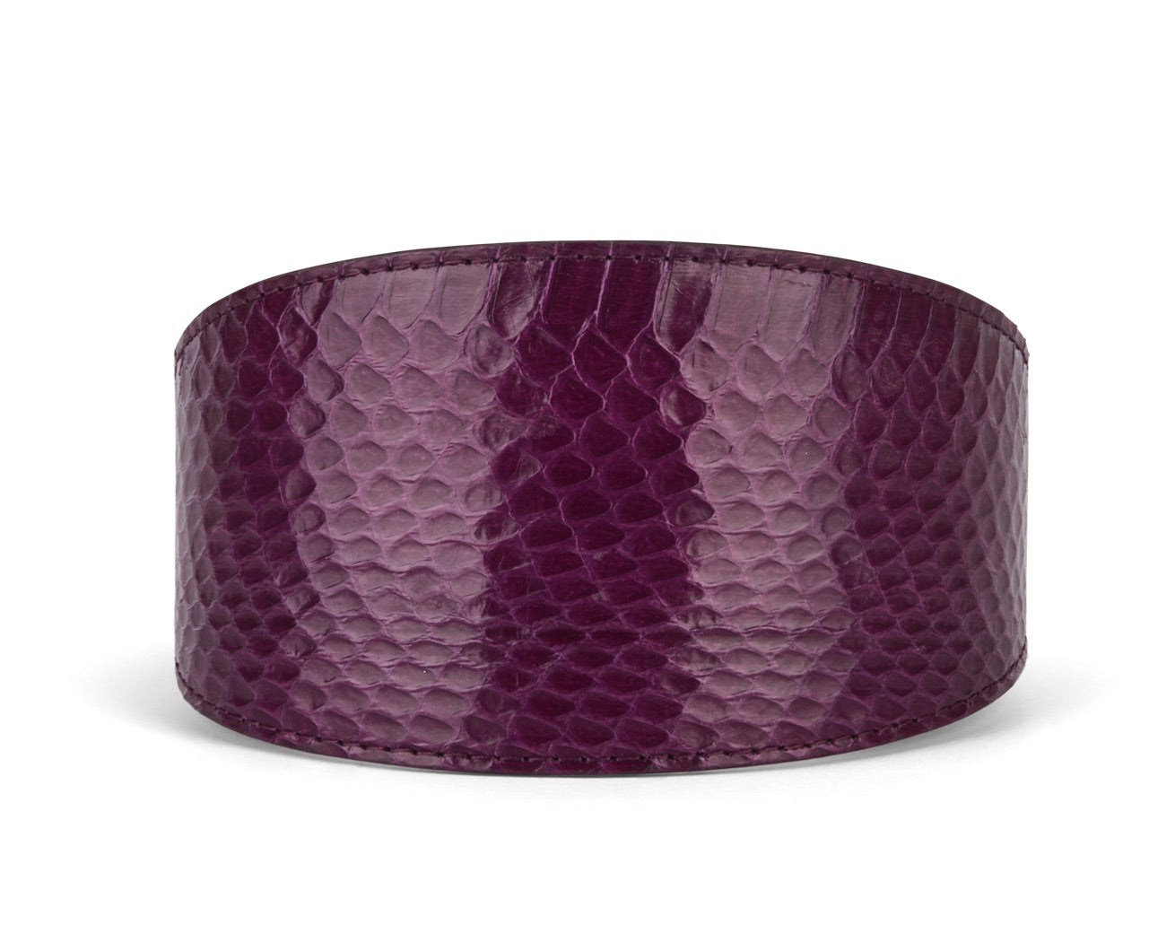 Eggplant Purple Snake 3 Wide Style
