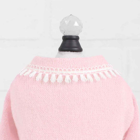 Hello Doggie Heavenly Kiss Dog Sweater Cotton Handmade Handmade in the USA Sweaters