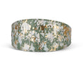 Load image into Gallery viewer, Iridescent Art Deco Green/Gold/Silver 3” Wide Style Collar
