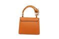 Load image into Gallery viewer, Tiger Bag With Orange Italian Leather
