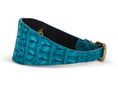 Load image into Gallery viewer, Turquoise Croc 3” Wide Style Collar
