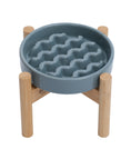 Load image into Gallery viewer, [Macaroni] Slow Feeder Dog Bowls - Yellow / Frozen Blue / Purple
